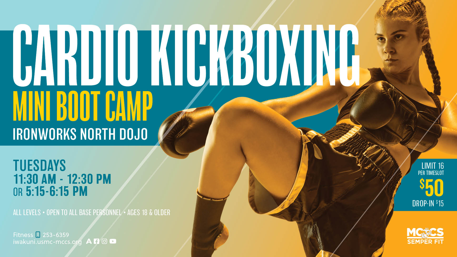 July Cardio Kickboxing Mini Bootcamp